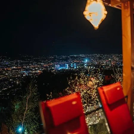 Jacuzzi With Panoramic View Relax Maison * Sarajevo